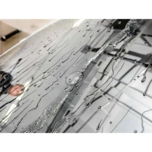 efek glass coating pada kaca seperti daun talas